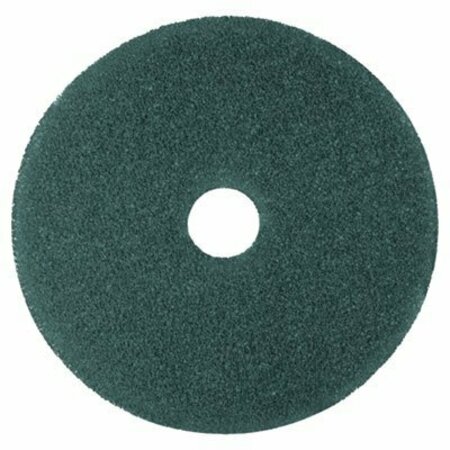 3M Cleaner Floor Pad 5300, 20in Diameter, Blue, 5/carton, PK5 08413